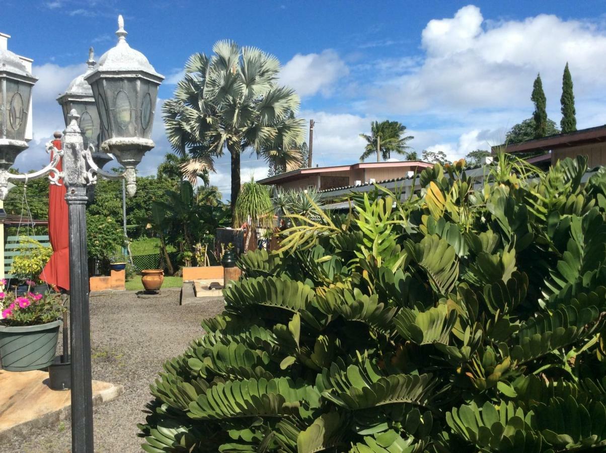 Mediteranean Style Ohana Rental / Garden Bungalow In Pahoa Honolulu Landing Kültér fotó