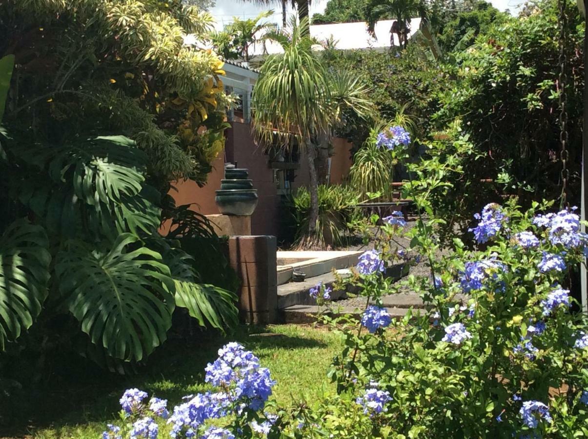 Mediteranean Style Ohana Rental / Garden Bungalow In Pahoa Honolulu Landing Kültér fotó