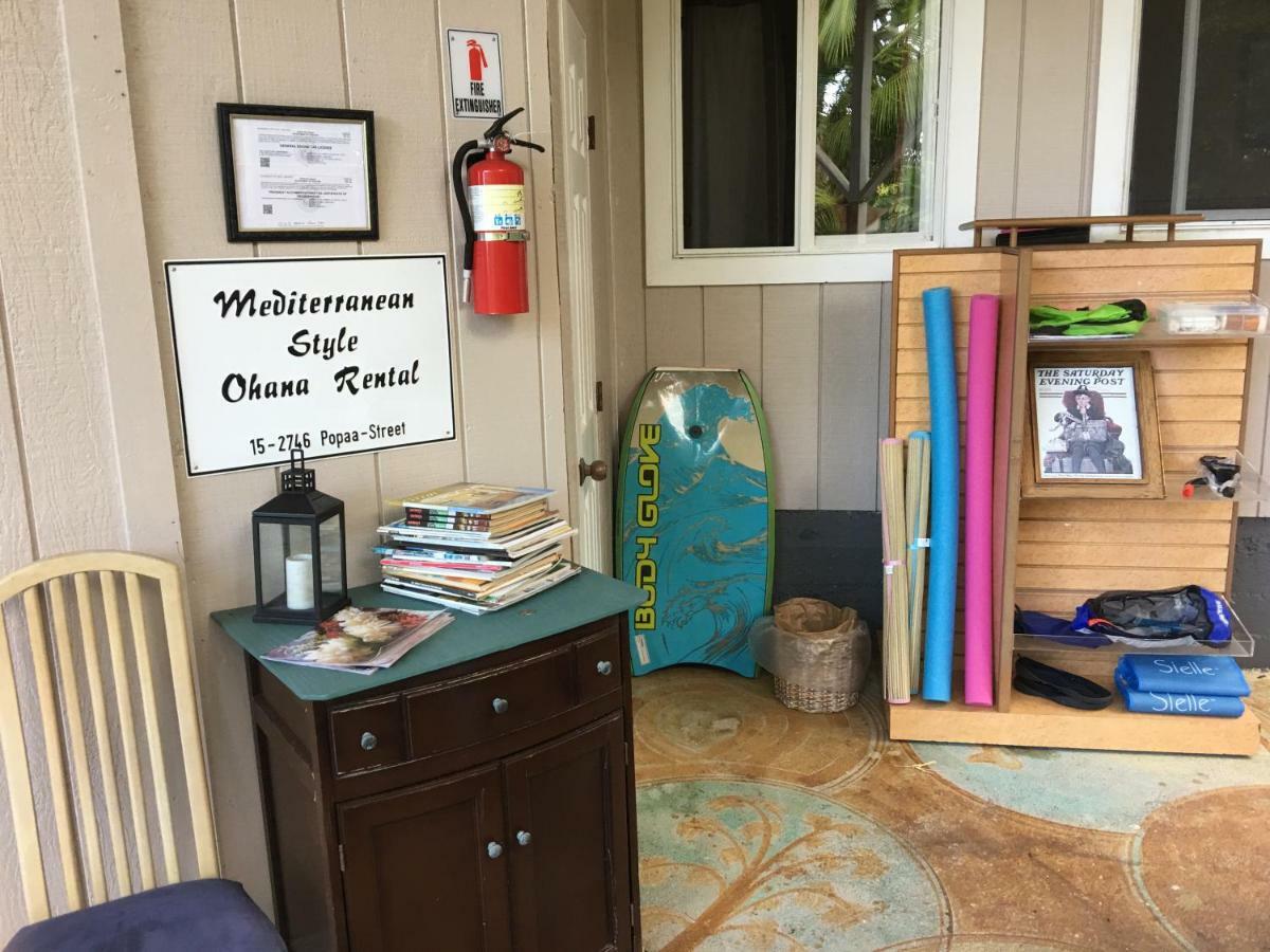 Mediteranean Style Ohana Rental / Garden Bungalow In Pahoa Honolulu Landing Kültér fotó