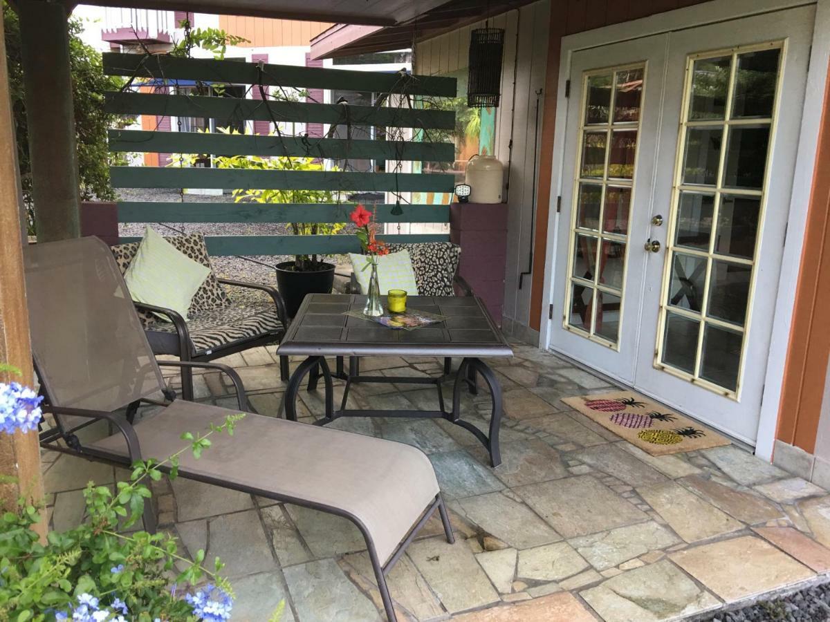 Mediteranean Style Ohana Rental / Garden Bungalow In Pahoa Honolulu Landing Kültér fotó